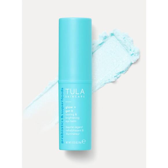 TULA Skincare Glow + Get It cooling & brightening eye balm - Picture 1 of 5
